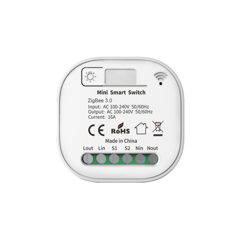 Smart Home Automation Remote Light Switch 16A Modulo di interruttore Tuya Smart Timer Wall Light Switch supporto controllo vocale