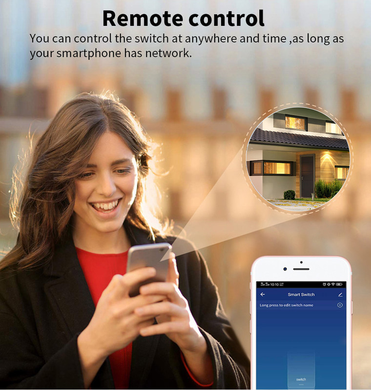 Tuya Alexa Timer Smart Switch 10A Relay Module Funzionamento Remote Smart Switch supporto Google Alexa controllo vocale facile installazione