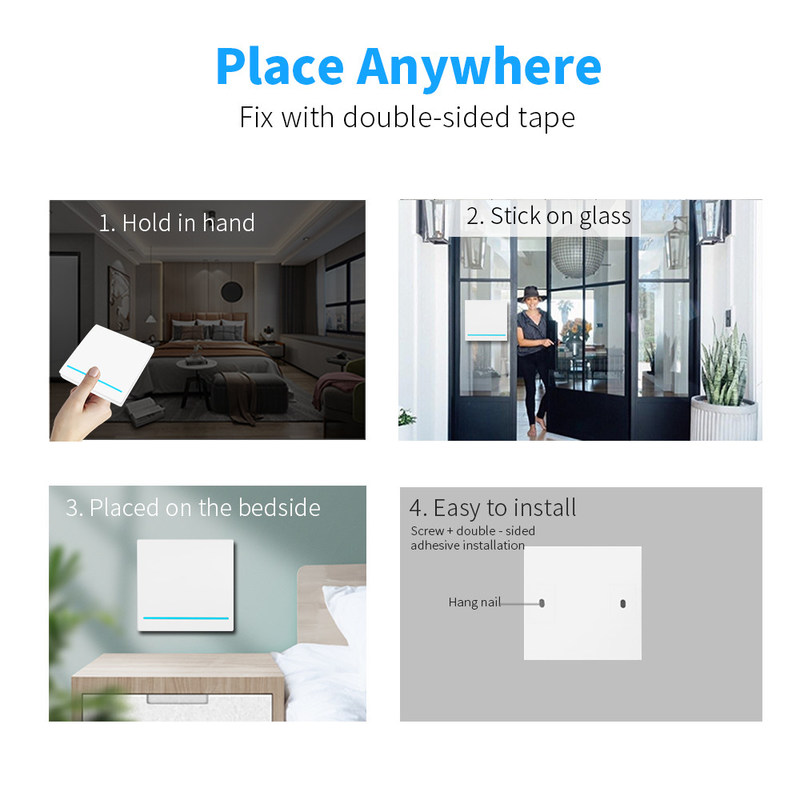 Tipo di codifica del codice di apprendimento Switch remoto wireless con frequenza 2.4GWIFI
