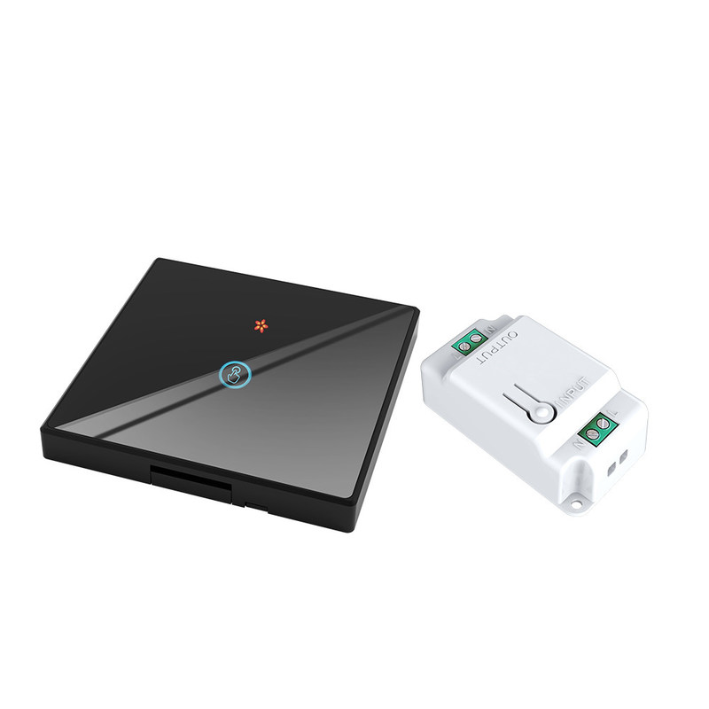 Tuya Wi-Fi wireless telecomando interruttore pannello di vetro temperato con mini smart breaker bestchoice per circuito vecchia versione