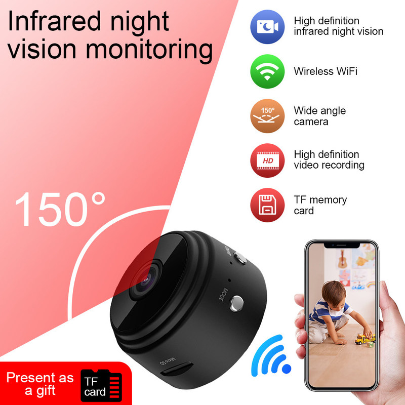 App Voce Remote Wireless Smart Security A9 Camera più conveniente supporto app controllo e controllo remotr funzioni