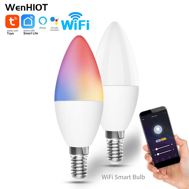 10W Smart Wifi LED Bulb - 60mm*118mm Dimensione - Compatibile con Android IOS