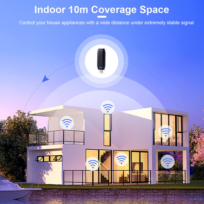 Versione USB universale Homekit Smart Switch Tensione nominale 3V-5V facile portatile e supporto a controllo remoto molte funzioni