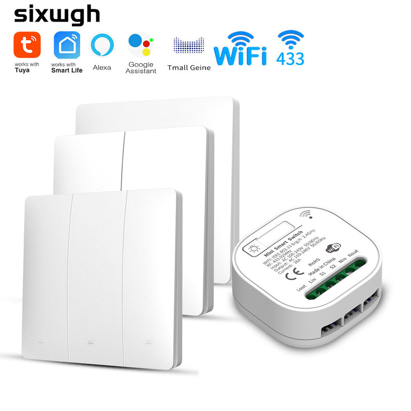 interruttore on-off chiave di Homekit di auto di Wifi tre senza fili del teleruttore 2.4GHz