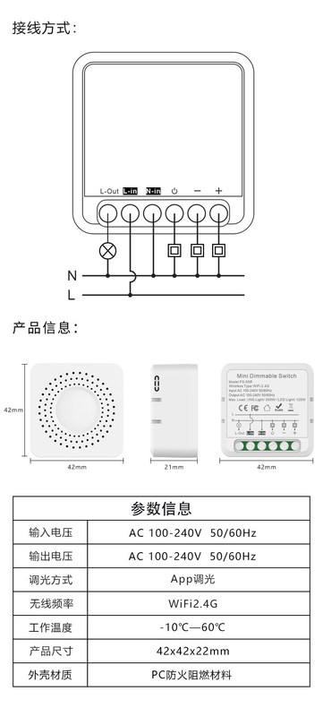 Interruttori per tende intelligenti wifi Controllo a distanza e voce con monitoraggio dell'energia, facile installazione e configurazione,