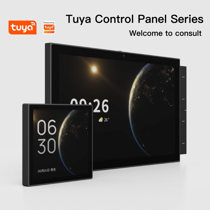 10 pollici Wifi Smart Home Touch Screen Panel Protocolli multipli Remote Control wireless presa di comando vocale incorporata
