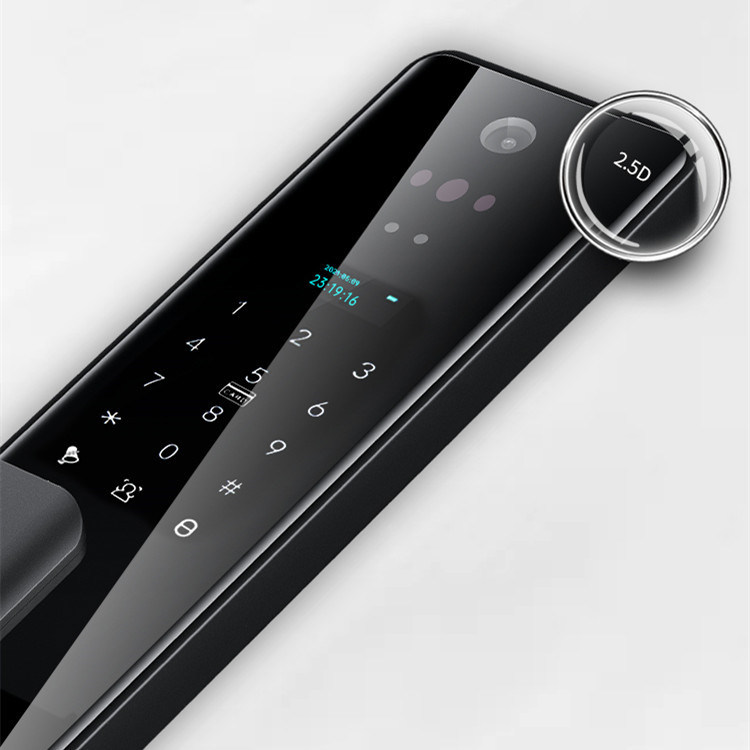 nuovo arrivo Smart Security Lock 60-70mm Backset per la sicurezza e la protezione interna 5 diversi metodi di sblocco