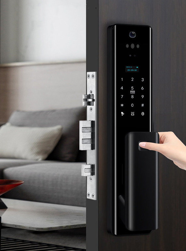 Home Security Smart Door Locks 3D Face Recognition Anti-Peeping Password funzioni multiple il sistema di sicurezza più
