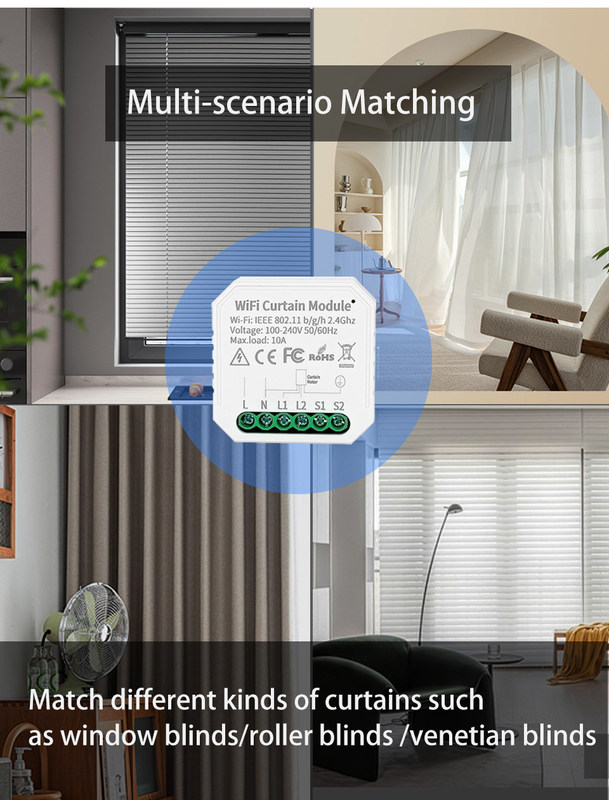 Interruttori intelligenti wifi Controllo remoto e vocale con programmazione e automazione, monitoraggio dell'energia, facile installazione e configurazione