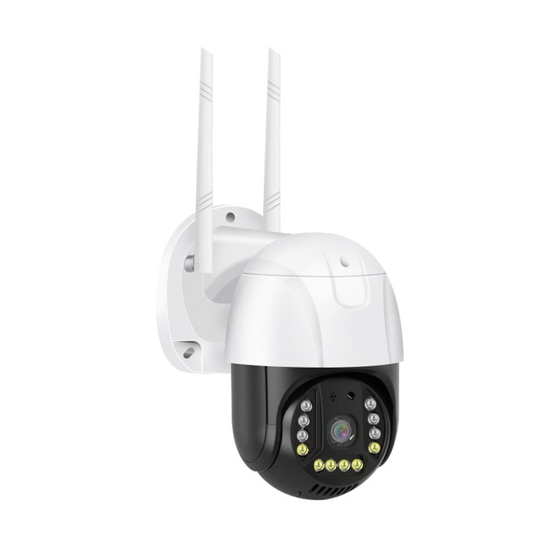 Versione WIFI Adapter AC Powered Smart Monitor Camera con visione notturna e due vie audio Smart Camera