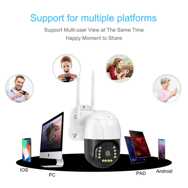 WIFI Smart Monitor Camera Multi Angle Monitoring con accesso remoto Fornire la massima sicurezza garanzia di sicurezza domestica