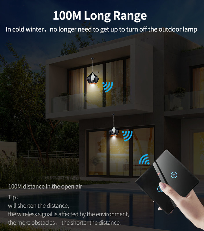 2.4GHz Homekit Smart Switch RF433 interruttori di controllo remoto per l'automazione domestica supportano molteplici funzioni