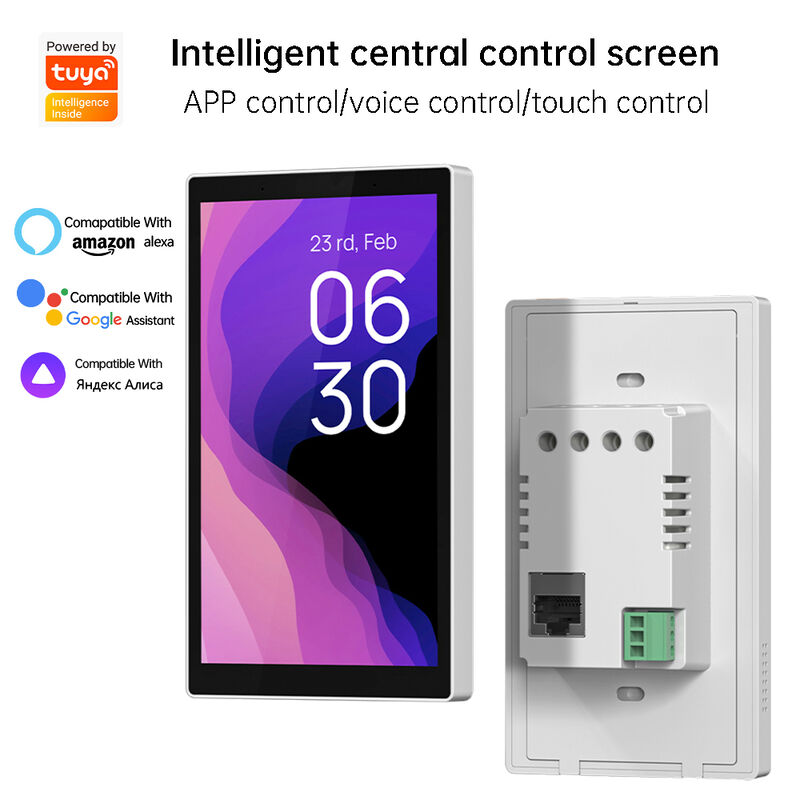 SIXWGH 5 pollici pannello di controllo intelligente Alexa Touchscreen incorporato impermeabile 7MP Camera Zigbee Gateway Edge Computing Smart Home