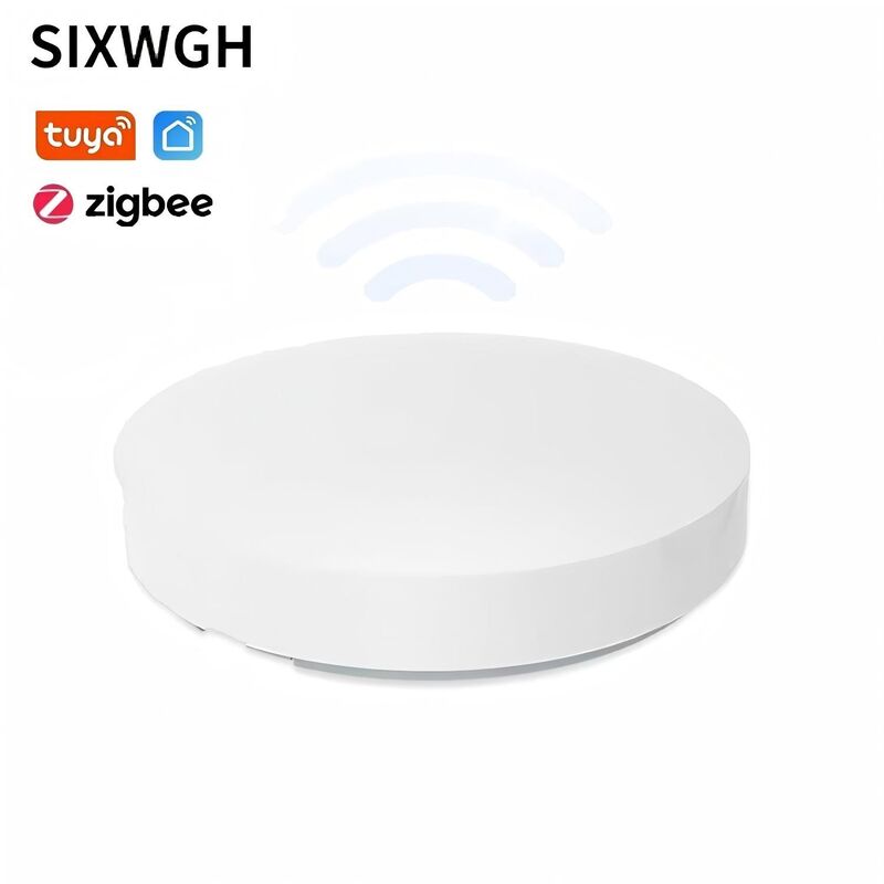 SIXWGH Tuya ZigBee Smart Button Switch Telecomando Wireless Un Tasto Controller Multi-Scena Compatibile Android Smart Home