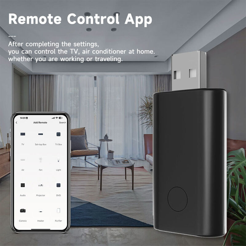 SIXWGH Universal IR WiFi Remote Control con Alexa/Google Home App Control Tuya OS Design rotabile per hotel RV Smart Home Hub