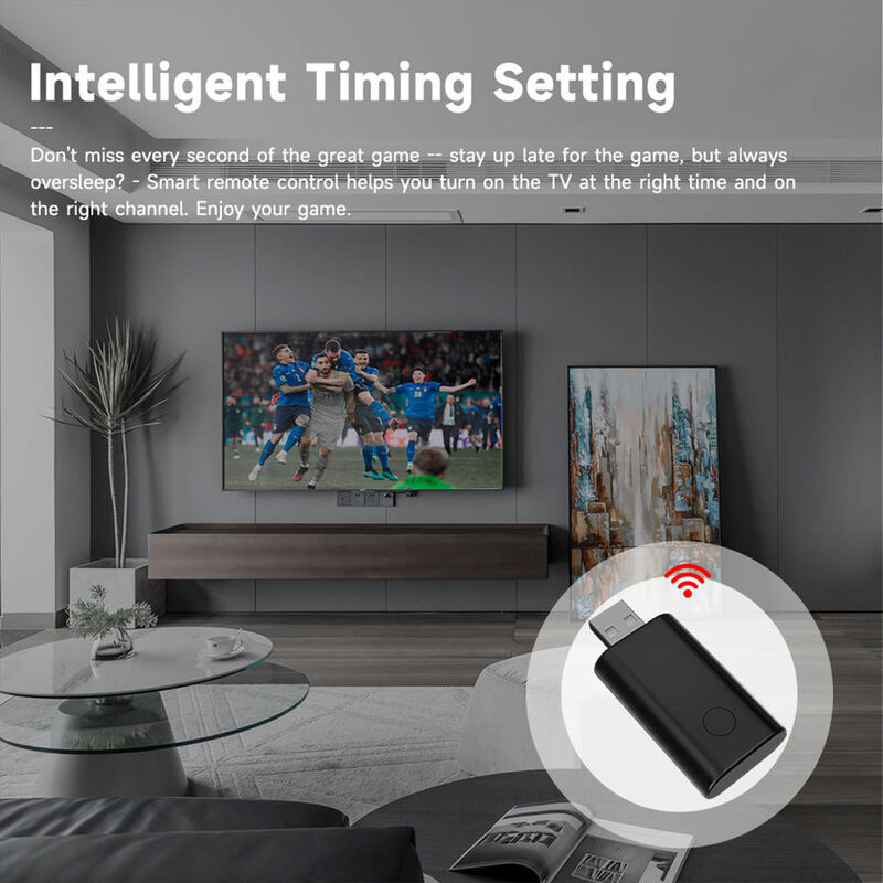 SIXWGH Universal IR WiFi Remote Control con Alexa/Google Home App Control Tuya OS Design rotabile per hotel RV Smart Home Hub