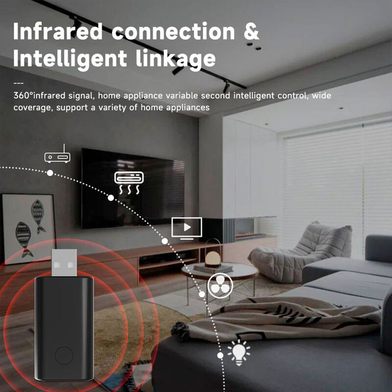 SIXWGH Universal IR WiFi Remote Control con Alexa/Google Home App Control Tuya OS Design rotabile per hotel RV Smart Home Hub