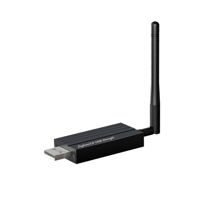 SIXWGH Zigbee 3.0 USB Dongle Plus Gateway Universale per Smart Home Wireless con Guadagno +20dBm per Home Assistant Zigbee2MQTT, OpenHAB
