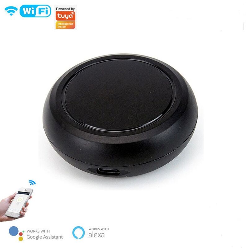 Hub IR RF Intelligente OEM/ODM, Controllo Remoto Universale Tuya White Label per Integrazione Sistemi HVAC Smart Home Hotel