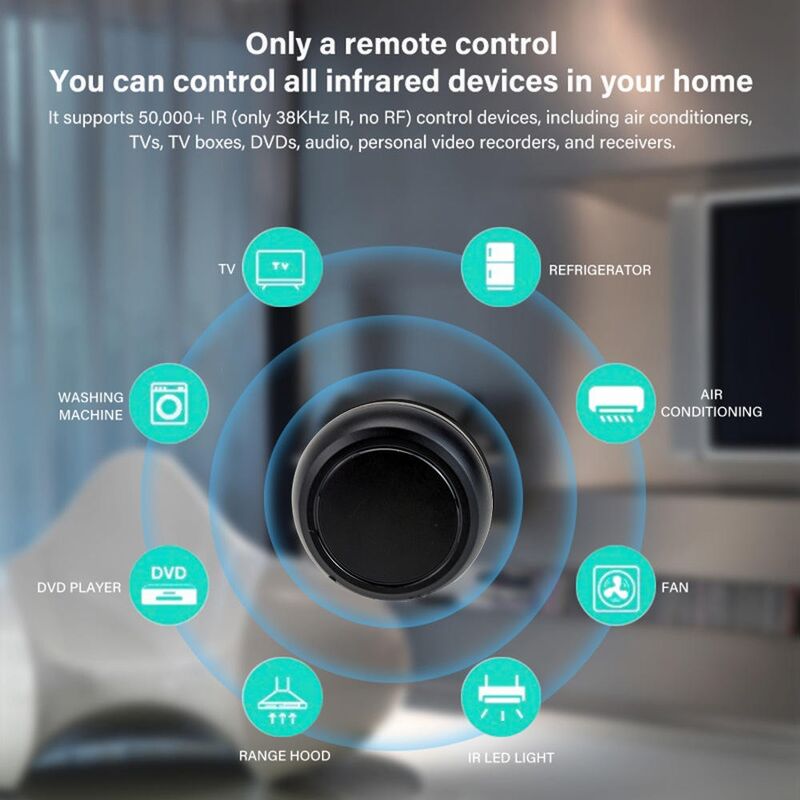 Hub IR RF Intelligente OEM/ODM, Controllo Remoto Universale Tuya White Label per Integrazione Sistemi HVAC Smart Home Hotel
