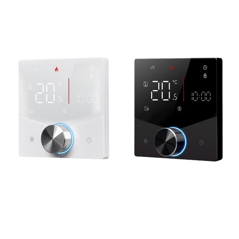 SIXWGH Tuya Smart WiFi Termostato Riscaldamento Elettrico Controllo APP Assistente Vocale Compatibile Modalità Risparmio Energetico Blocco Bambini Alto