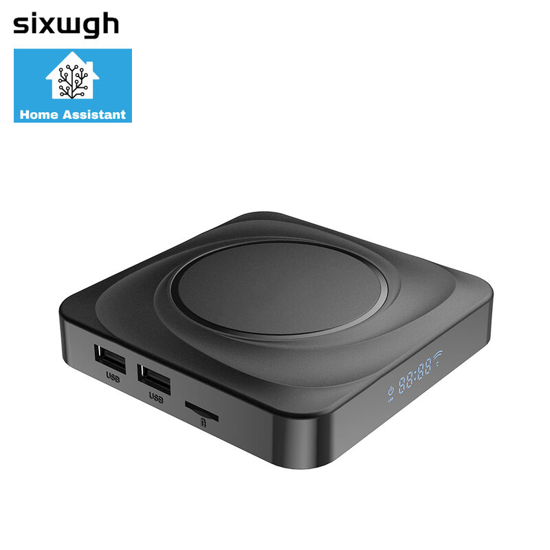 SIXWGH Home Assistant Smart Hub con NPU Rockchip 3566 Decodifica 8K Bluetooth/WiFi/Zigbee Gateway Universale per Smart Home Programmabile