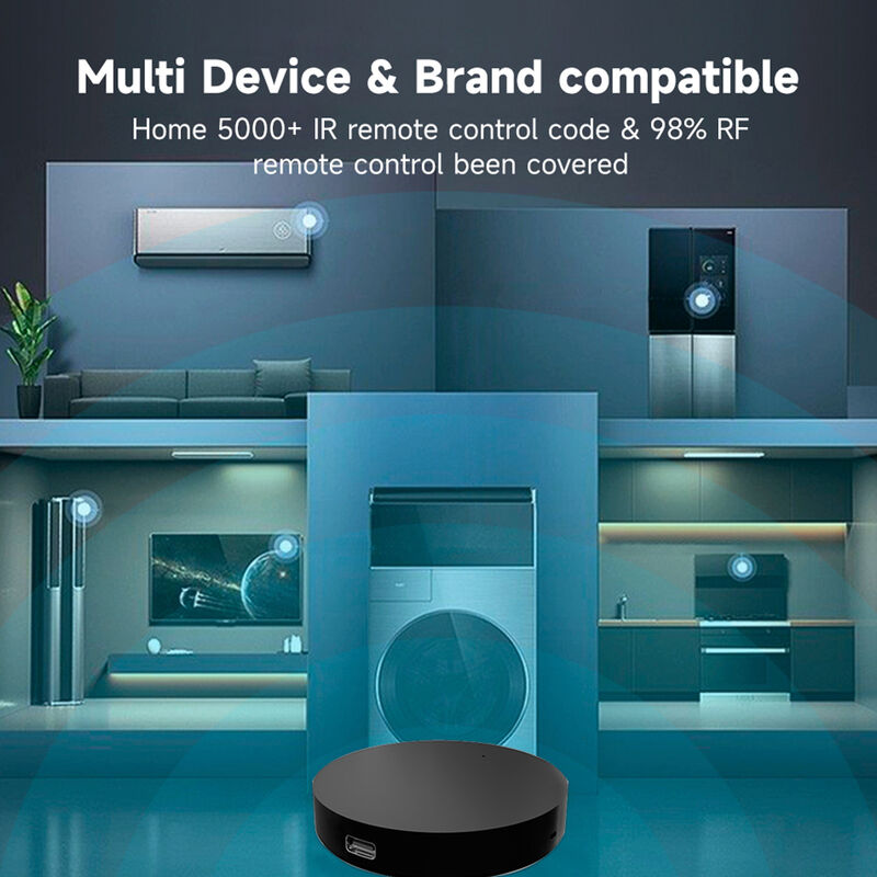 Telecomando Universale Smart SIXWGH Wi-Fi IR + RF Controllo Vocale Alexa Google Home 433/315MHz per TV Ventola App Tuya Smart Life