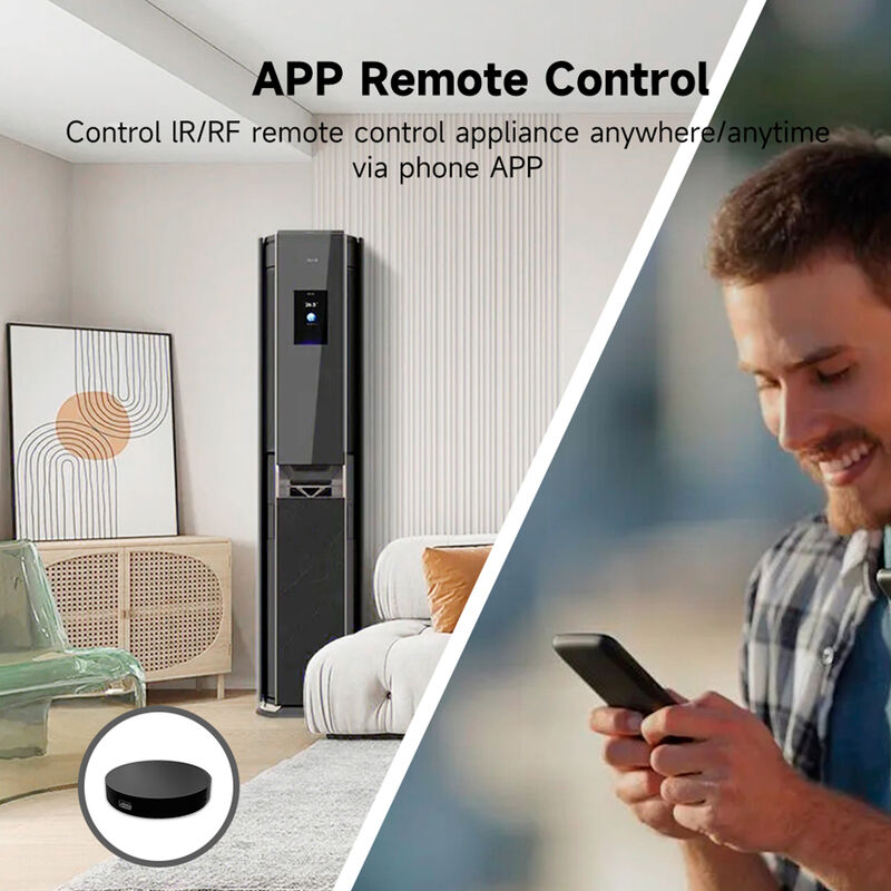 Telecomando Universale Smart SIXWGH Wi-Fi IR + RF Controllo Vocale Alexa Google Home 433/315MHz per TV Ventola App Tuya Smart Life