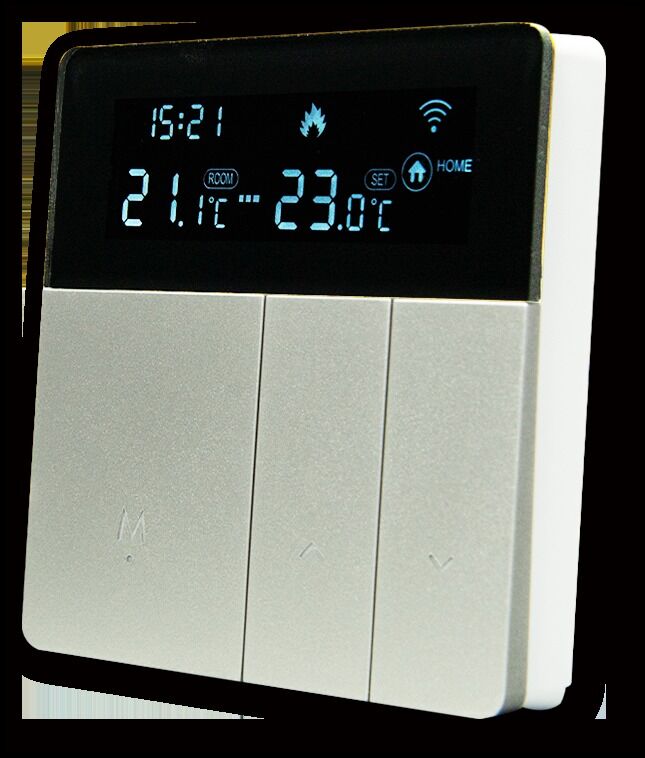 SIXWGH Smart WiFi Termostato Tuya App Controllo vocale 16A Load LCD Controller di temperatura programmabile per hotel a piano elettrico
