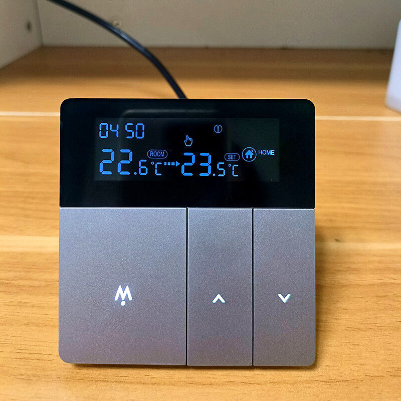 SIXWGH Smart WiFi Termostato Tuya App Controllo vocale 16A Load LCD Controller di temperatura programmabile per hotel a piano elettrico