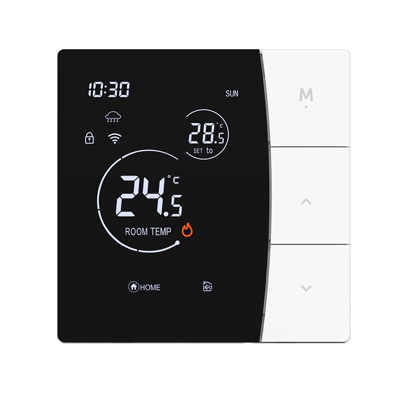 SIXWGH Termostato WiFi Intelligente per Uso Alberghiero App Tuya Controllo Vocale Riscaldamento a Pavimento Elettrico Controller di Temperatura 16A