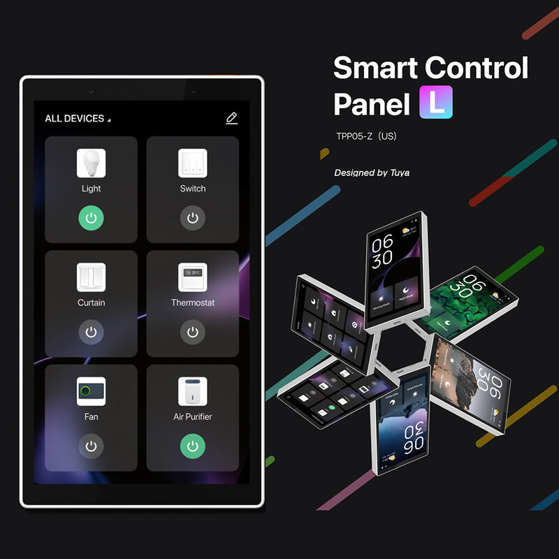 5 pollici Tuya Smart Home Hub Panel Wi-Fi touchscreen Alexa/Google Home Automation Gateway Potenza elettrica per case intelligenti all'aperto