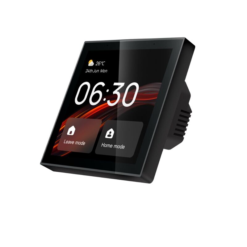 SIXWGH Pannello di Controllo Smart Home Touchscreen da 4 pollici Alexa Tuya Gateway Hub Zigbee 3.0 Integrato Controllo Vocale Montaggio a Parete AIoT