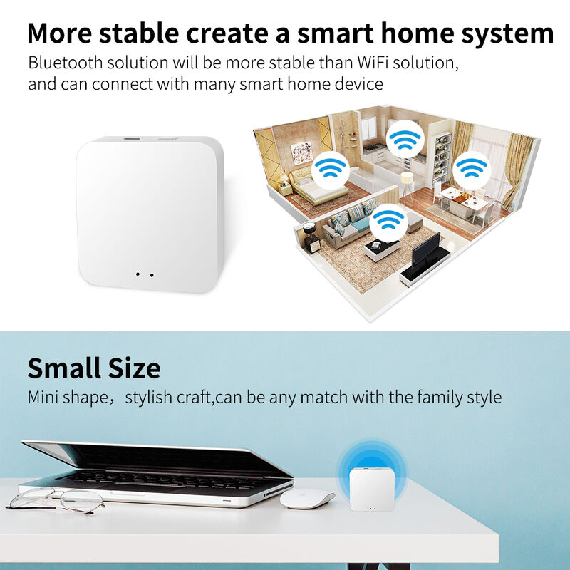 SIXWHG Tuya Smart Life Alexa Smart Home Gateway Hub Controllo Multifunzionale dell'Intelligenza Domestica per Dispositivi Bluetooth Zigbee